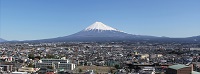 富士山と町並み　ﾊﾞﾅｰ
